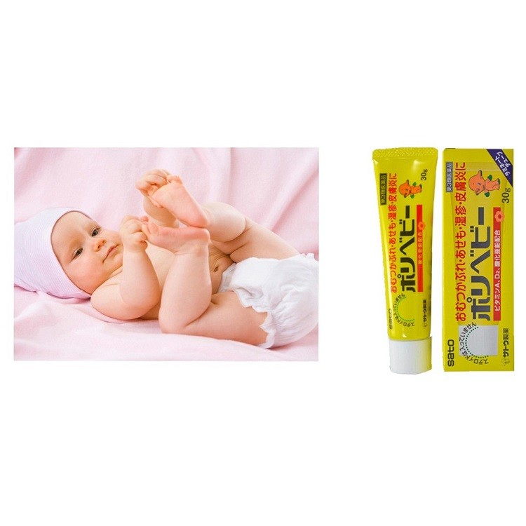 Kem chống hăm Sato Polybaby