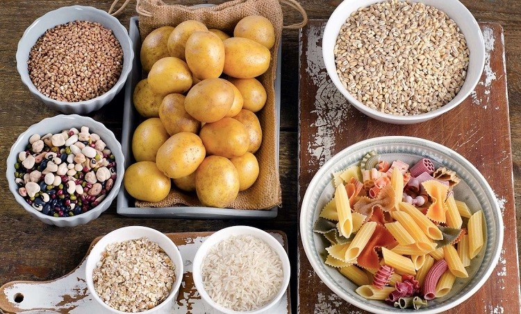 tinh bột và sữa