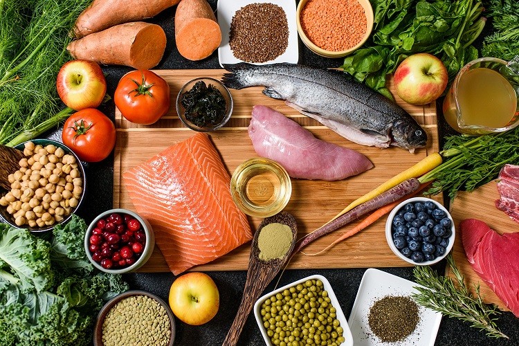 chế độ ăn đa dạng, đầy đủ chất dinh dưỡng