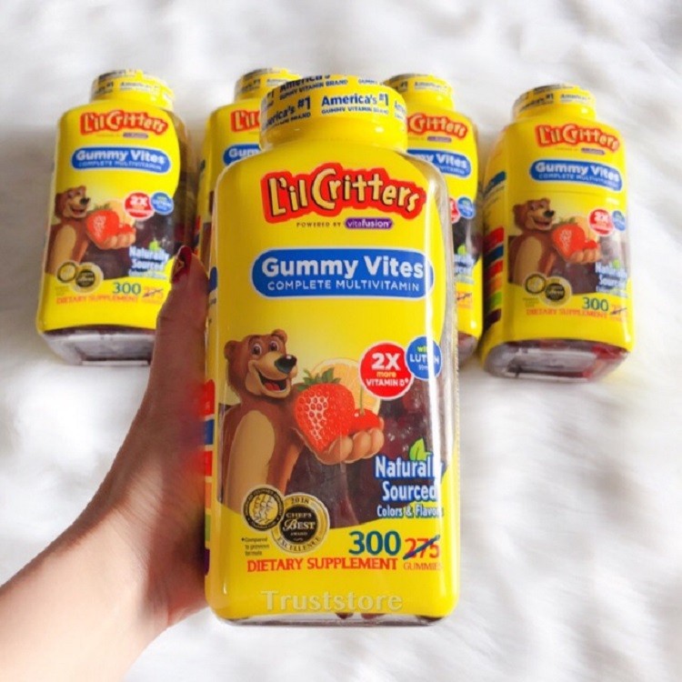 Kẹo gấu dẻo L’il Critters Immune