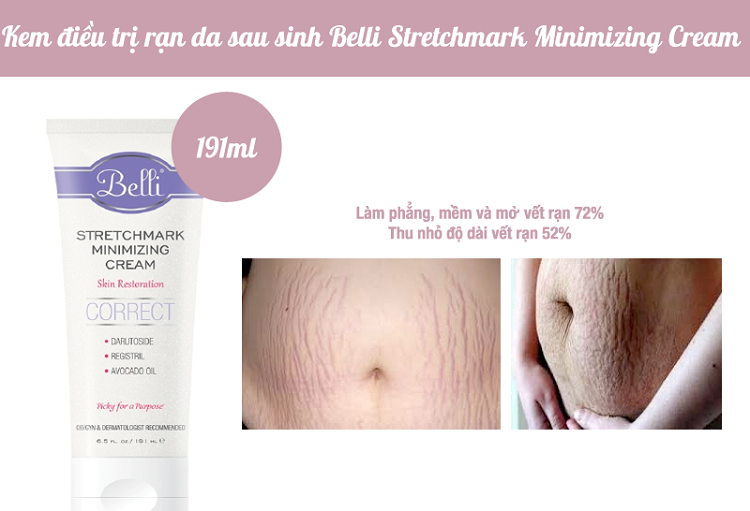 Belli – Stretchmark Minimizing Cream