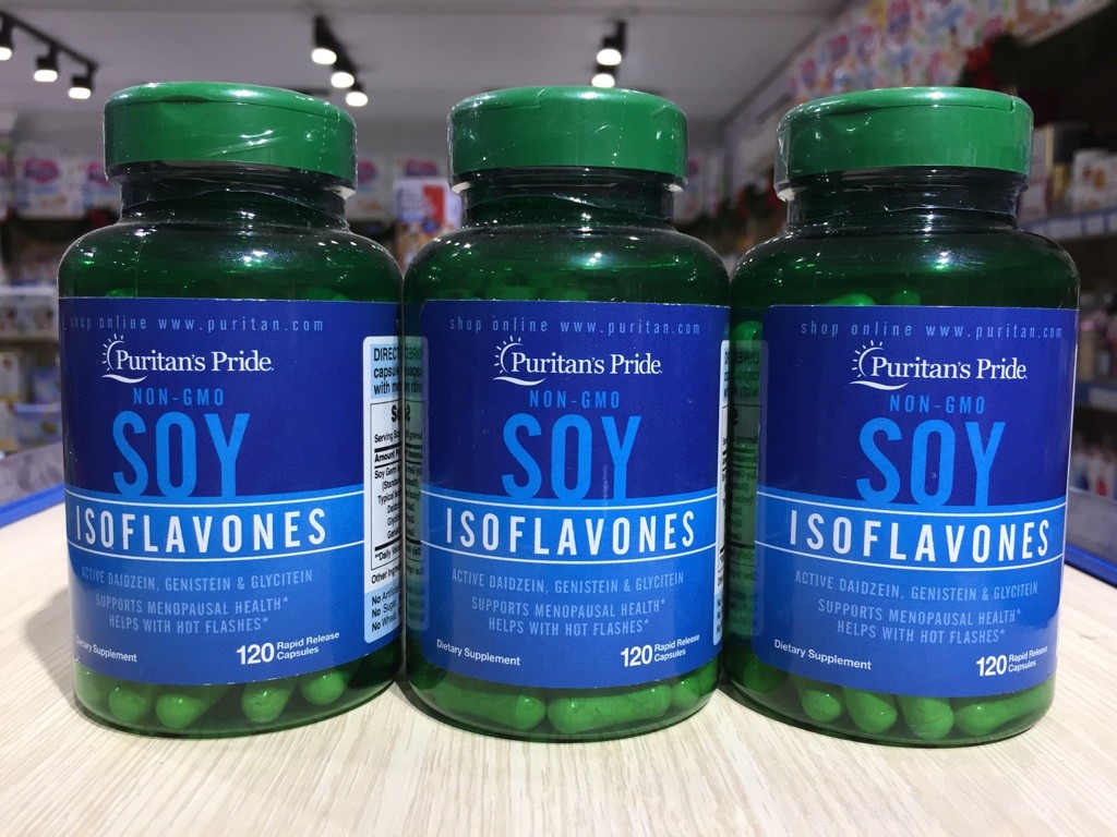 Viên uống Estrogen Non-GMO Soy Isoflavones
