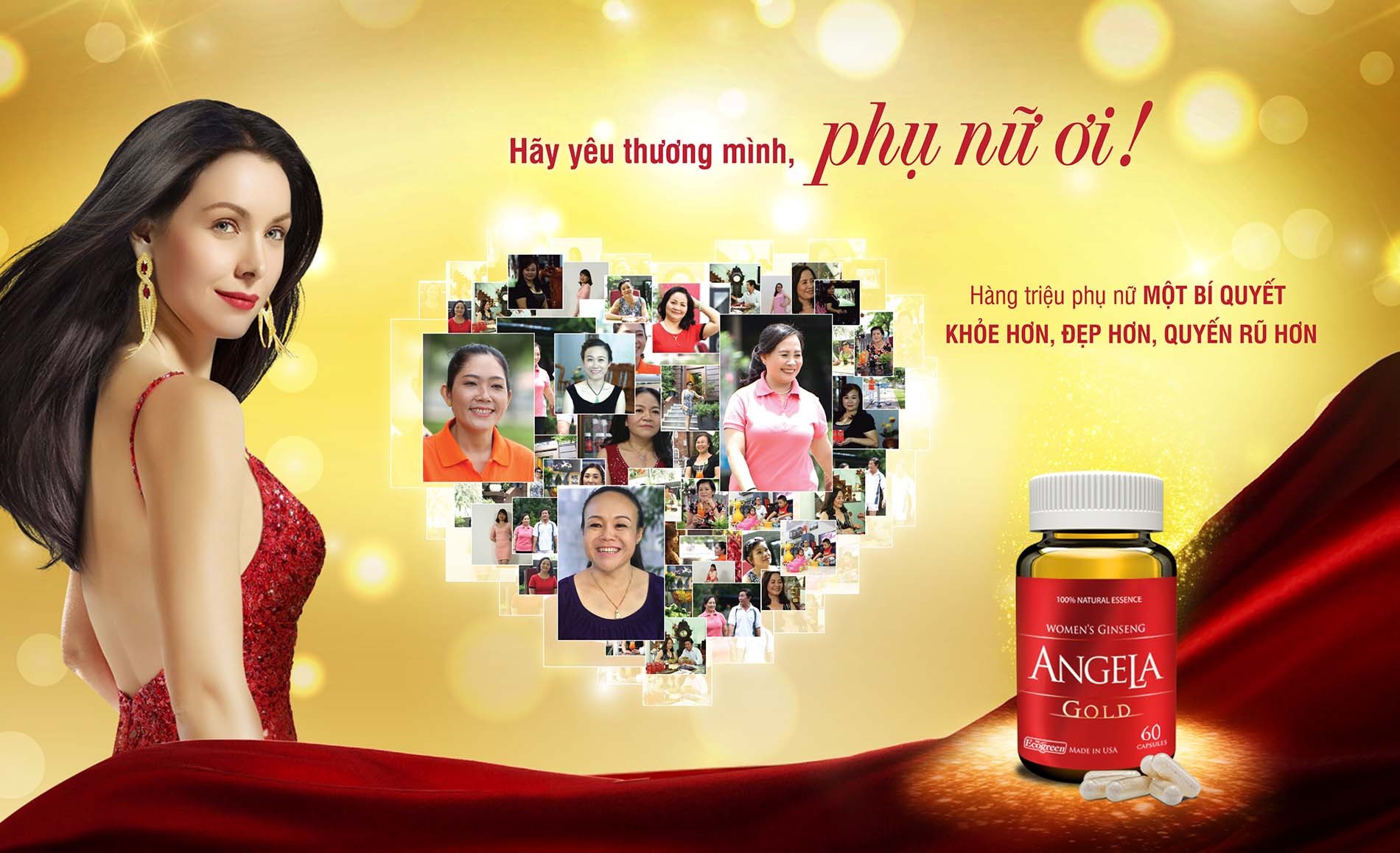 Viên uống Angela Gold