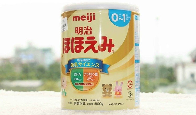sữa Meiji số 0 cho trẻ 0-1 tuổi