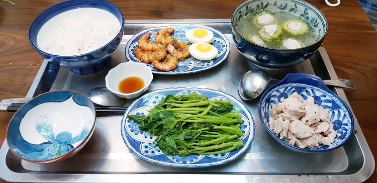 Thực đơn số 6: