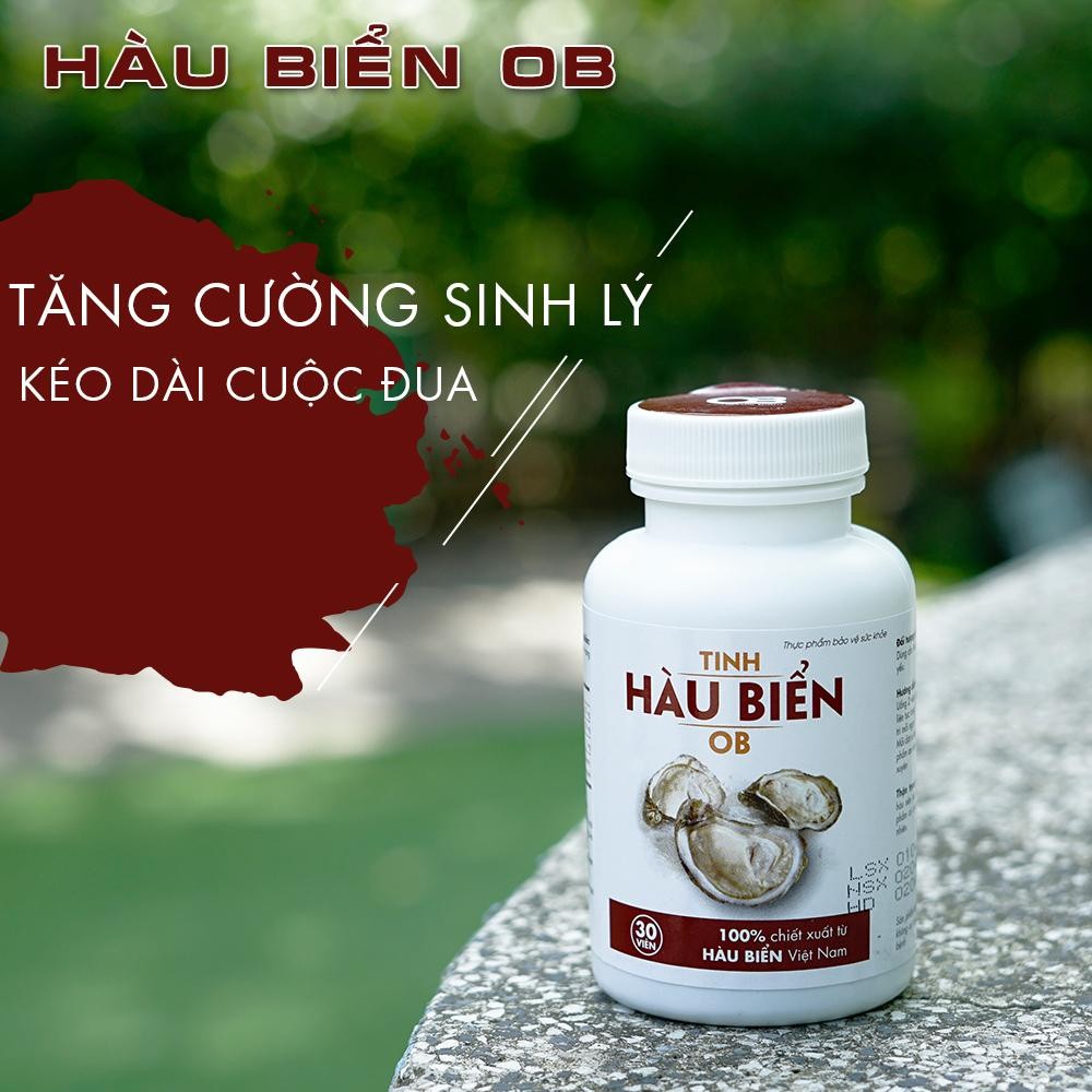 Nam giới trên 18 tuổi có thể sử dụng tinh hàu biển OB