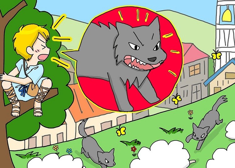 Chú bé chăn cừu và những con sói”