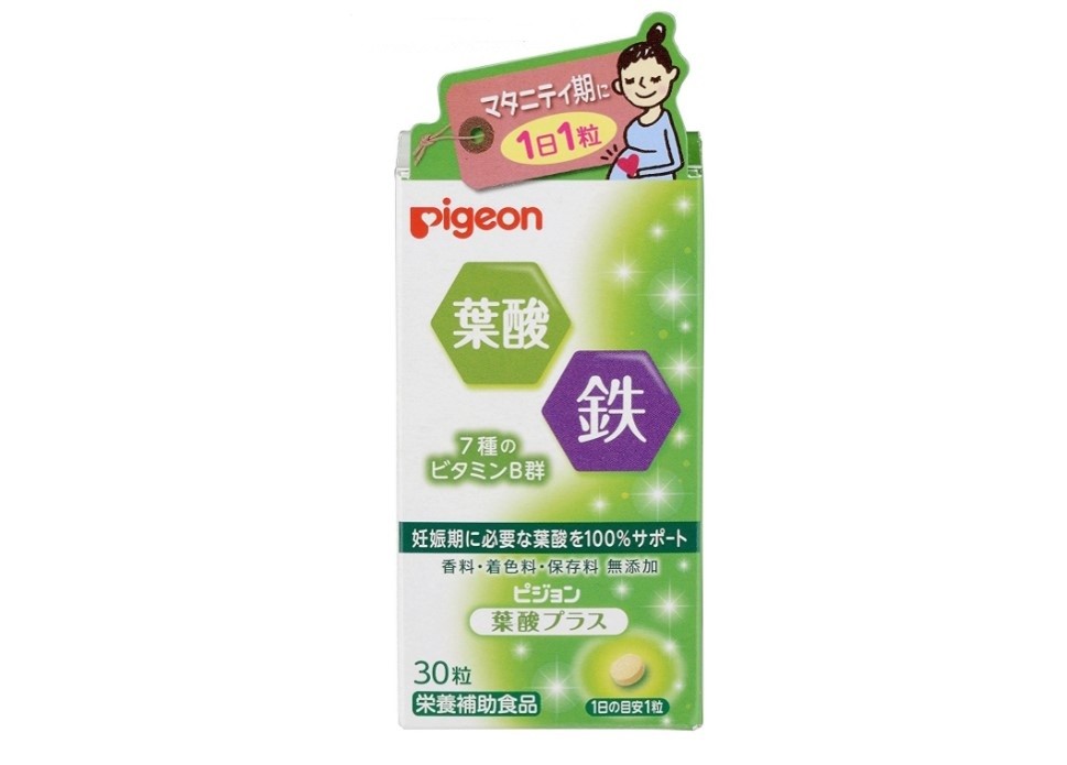 Viên uống acid folic Pigeon cho bà bầu