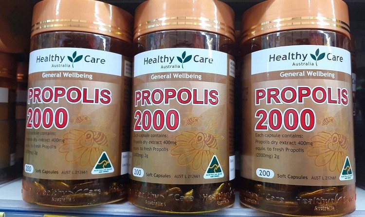 Keo ong Healthy Care Propolis 2000mg
