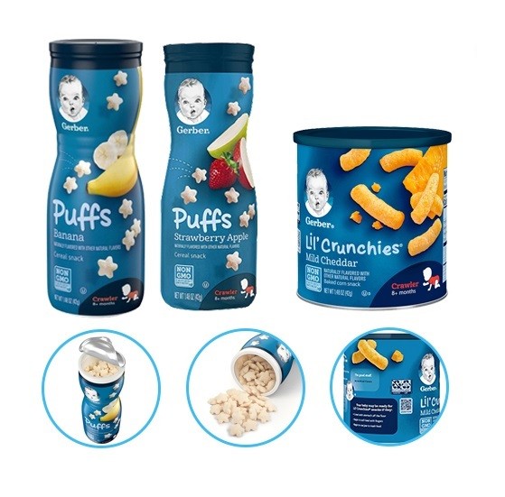 Review bánh ăn dặm Gerber chi tiết Review bánh ăn dặm Gerber, bánh ăn dặm Gerber