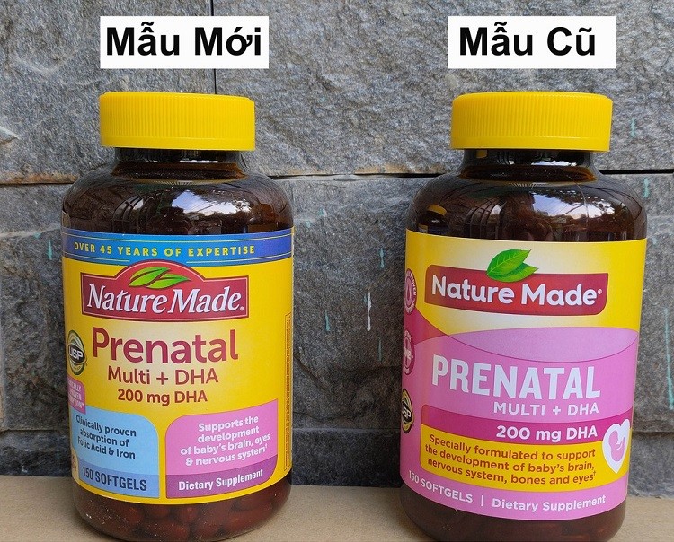Nature Made Prenatal Multi + DHA reviews chi tiết Nature Made Prenatal Multi + DHA reviews