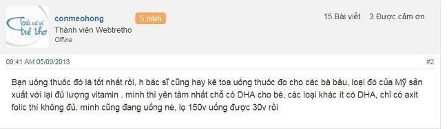 Nature Made Prenatal Multi + DHA reviews chi tiết Nature Made Prenatal Multi + DHA reviews