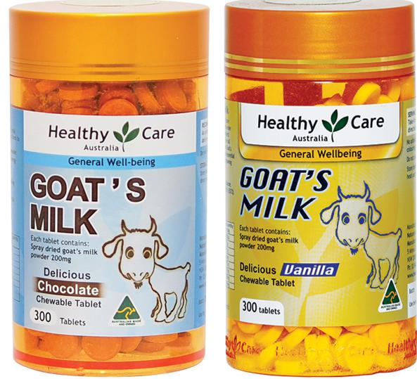 Review sữa dê cô đặc dạng viên Healthy Care Goat Milk có tốt không goat milk cream, goats milk moisturising cream, Healthy Care Goat Milk, Healthy Care Goat Milk vanilla flavour chewable 300 tablets, Healthy Care Goat Milk chocolate 300 tablets, Healthy Care Goat Milk vanilla flavour chewable, Healthy Care Goat Milk 300 tablets