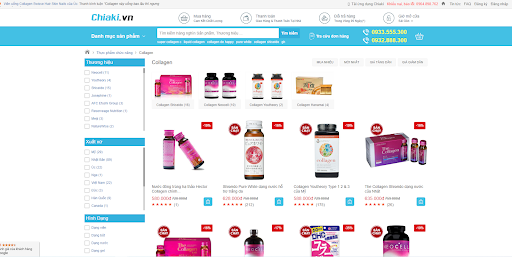 collagen làm đẹp da dành riêng cho phái đẹp