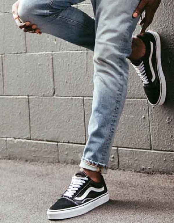 giày vans đi với quần gì, giày vans mặc quần gì, giày vans kết hợp với quần áo gì, phối đồ với giày vans, cách phối đồ với giày vans