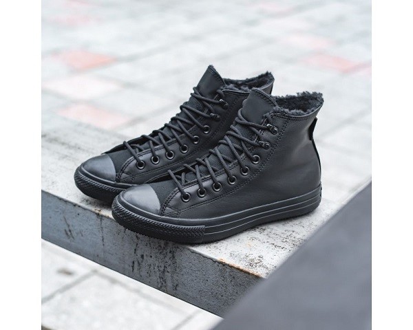 giày converse da nam, giày converse da cao cổ, giày converse da, giày converse da lộn, giày converse da trắng