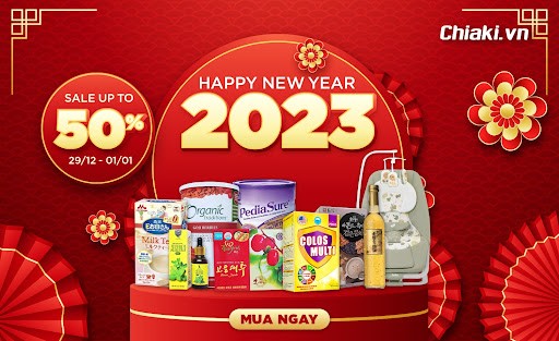 Sự kiện mừng Tết Dương 2022 tại Chiaki diễn ra khi nào?