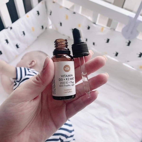 Vitamin D3 K2 MK7 chính hãng cho bé của Đức